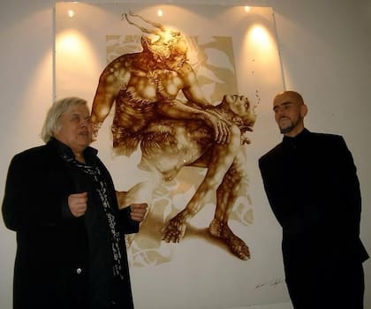 Vincent Castiglia presentaba su arte en galerías de Estados Unidos así como también en el ámbito internacional