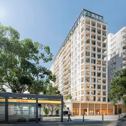 Vincent, uno de los nuevos desarrollos sobre la avenida Maipú