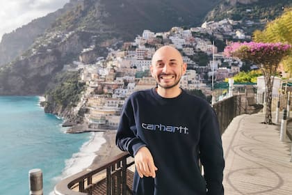 Vincenzo en la Costa Amalfitana.