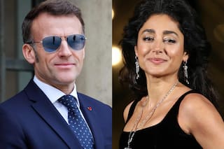 Revelan un fogoso intercambio entre Macron y una actriz iraní que habría desatado la furia de Brigitte