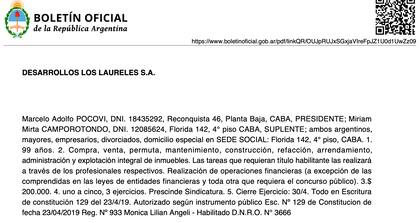 Vínculo de Pocovi y Camporotondo
