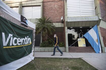 Tras el anuncio de intervención, hubo reacciones en contra en Avellaneda, Santa Fe