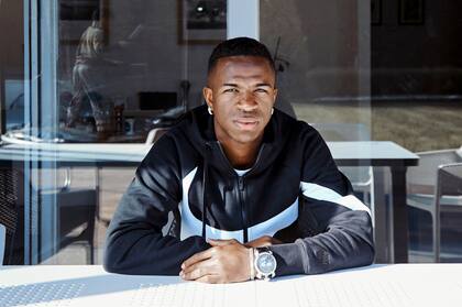 Vinícius en su casa en Madrid, el refugio familiar donde la tía Vanessa cocina como nadie