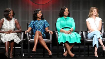 Viola Davis, Kerry Wahington, Shonda Rhimes y Ellen Pompeo en una cruzada por la igualdad a través de la ficción televisiva
