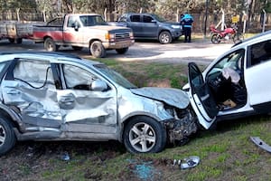 La cantante Rocío Quiroz chocó en la ruta 2: viajaba con su hija de un año