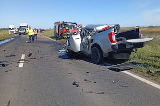 Violento choque frontal entre un camión y una 4x4: murió un hombre de 57 años
