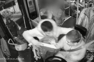 Violento intento de asalto en un colectivo en Lanús
