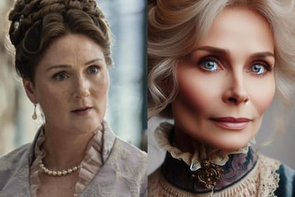 Violet es la madre de la familia protagonista de la historia (Captura video/ Foto creada por la IA)