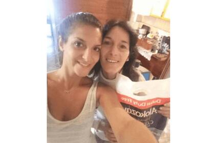 Virginia Ferreyra y su mamá, Claudia Debbio