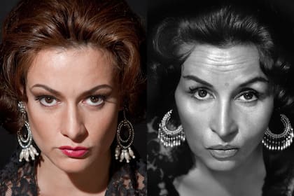 Virginia Innocenti y Tita Merello