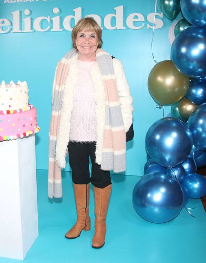 Virginia Lago también dijo presente.