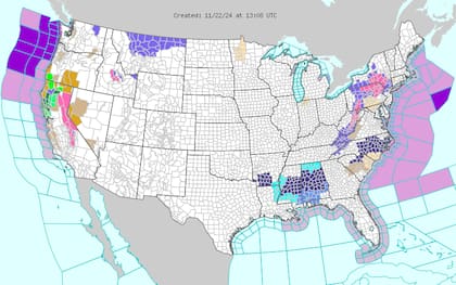 Virginia Occidental enfrenta acumulaciones de nieve de hasta 20 centímetros, con ráfagas de viento de 80 km/h