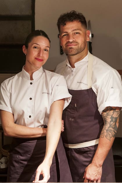 Virginia Rosa y Gustavo Martínez de Hambriento. 