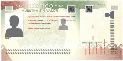 Visa electrónica de México (DOF)