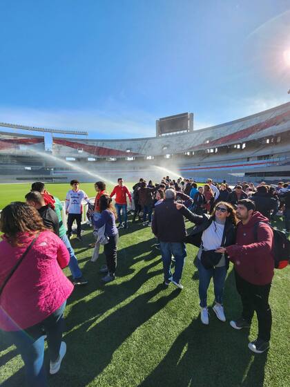 Visita al Monumental, ahora recién restaurado.