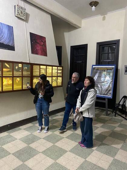 Visita al OAC, institución cordobesa impulsada por Sarmiento.