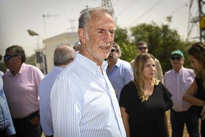 Visita de Wado de Pedro, Jorge Neme y gobernadores a la planta de filtración de agua de “Eshkol” de  Mekorot