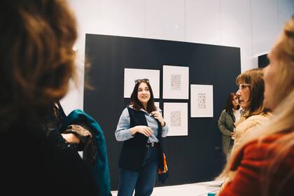 Visita guiada por Vicky Cobos de The Art Break (foto: Andrea Massinelli)