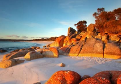 Visitar la Bahía de los Fuegos de Tasmania es como aventurarse al fin del mundo (Foto: BBC)