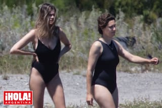 Agustina Macri y su pareja, Bernardita Barreiro, se instalaron en Cumelén