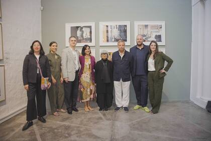 Visitas internacionales en Pinta Sud ASU: Andrei Fernandez, Irene Gelfman, Daniel Mendonca, Montse Armele, Adriana Almada, Diego Costa Peuser, Pablo León de la Barra y Aimé Iglesias Lukin