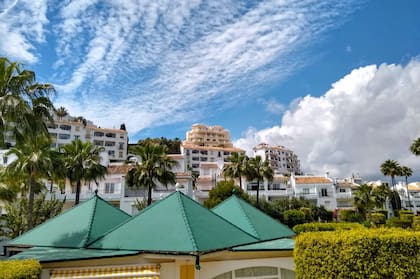 Vista a Albufeira desde la Santa Eulália.