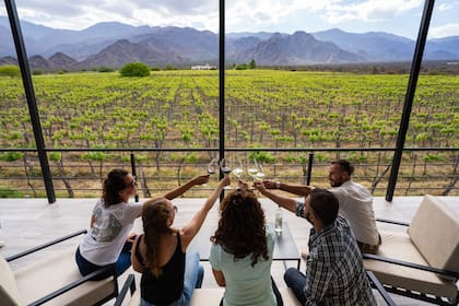 Vista a los Valles Calchaquíes