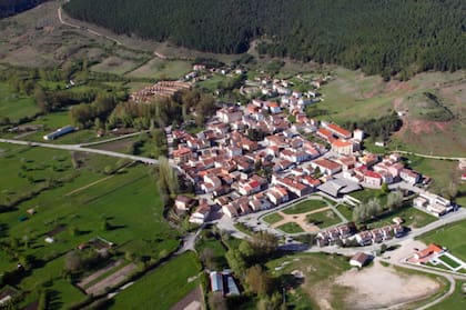 Vista aérea de Tragacete.