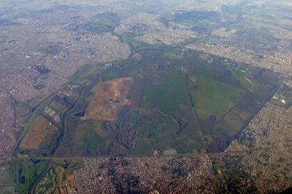 Vista aérea de Campo de Mayo
