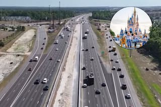 Así impacta en el tráfico la obra en la autopista I-4 de Florida, cerca de DisneyWorld: ¿reduce los tiempos de viaje?