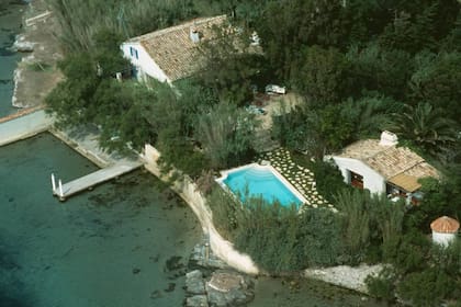Vista aérea de La Madrague, la villa donde vive Brigitte Bardot desde que se retiró del mundo del espectáculo