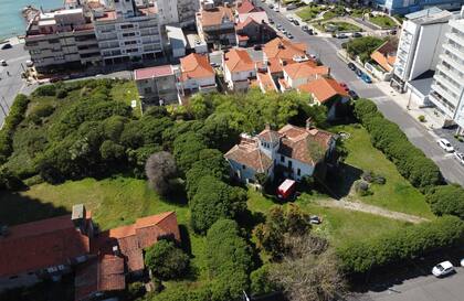 Vista aérea de la manzana en la que se construiría la torre
