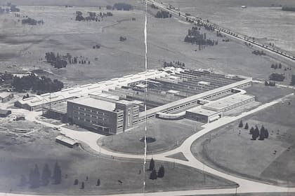 Vista aérea de la planta de Alpargatas en Florencio Varela