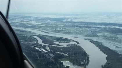 Vista aérea de una de las recorridas
