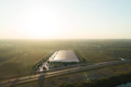 Vista aérea de uno de los centros del Grupo Posadas.