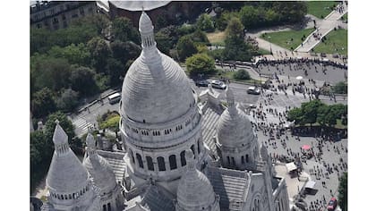 Las cúpulas de la Basílica del Sacré Cœur