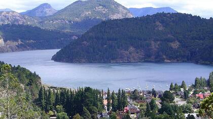 Vista aérea San Martín de los Andes. Foto: Wikipedia