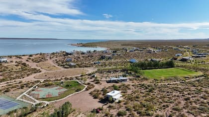 Vista área del Barrio Privado Chocón Medio, Villa de Playas