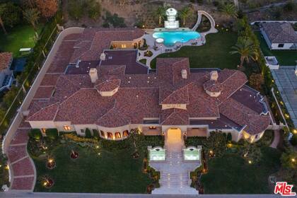 Vista de arriba del nuevo hogar de Britney