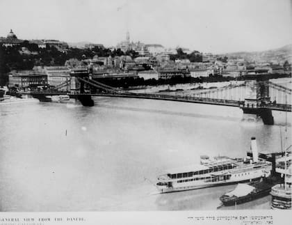 Vista de Budapest antes de la II Guerra Mundial