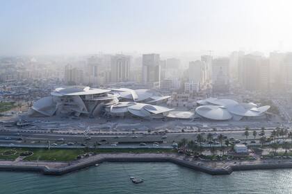 Vista de Doha, donde se inaugurará el Museo Nacional de Qatar, diseñado por el arquitecto Jean Nouvel