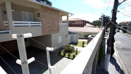 Vista de la casa de Aparecida Schunck, donde fue secuestrada, en San Pablo