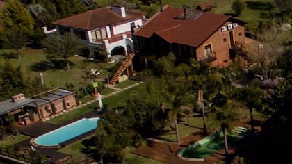 Vista de la casa de José López en Tigre