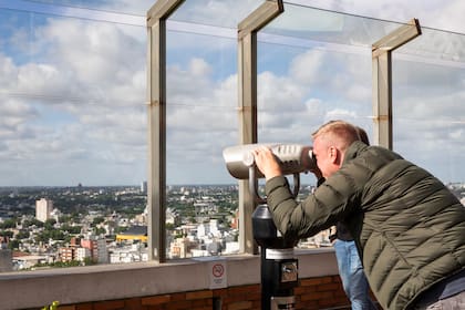 Vista de la ciudad desde el mirador de la Intendencia