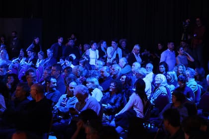 Vista de la sala donde se realiza el acto inaugural de la FIL de Buenos Aires