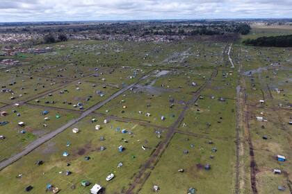 La sesión del Senado para tratar el proyecto de suspensión de los desalojos está prevista para el jueves próximo. Ese mismo día podría concretarse el desalojo en la toma de Guernica