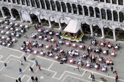 Vista de las mesitas