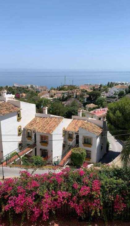 Vista de Málaga desde el nuevo hogar de Cecilia