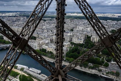 Vista de París desde la Torre Eiffel