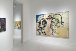 Vista de sala de la muestra en MC